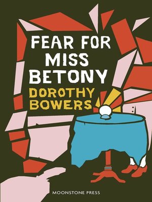 cover image of Fear For Miss Betony